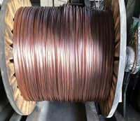 Fil d'acier toronné plaqué cuivre 19*2,25 mm, conductivité 40% IACS, fil CCS pour système de protection contre la foudre et mise à la terre