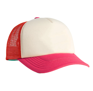 หมวกกอล์ฟโพลีเอสเตอร์แบบทูโทน5แผงหมวกสแนปแบ็กแบบปรับได้ป้องกันแสงแดดพร้อมตาข่ายสไตล์ทางการ - Product Image 3