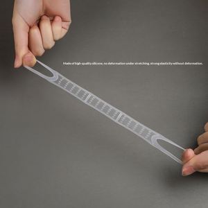 Manchons antidérapants universels en silicone pour cintres – Empêchent les vêtements de glisser, sans trace, pour cintres en bois/plastique - Product Image 1