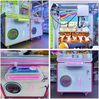 Machine de jeu d'arcade à griffes pour un joueur, économique, pour parc d'attractions, à monnayeur