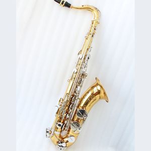 <span class=keywords><strong>Saxophone</strong></span> ténor de bonne qualité, laqué or, avec clés nickelées, <span class=keywords><strong>saxophone</strong></span> ténor avec étui, <span class=keywords><strong>saxophone</strong></span> ténor chinois - Product Image 1