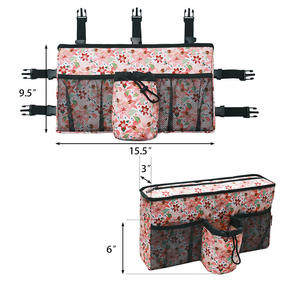 Bolsa de Almacenamiento Multiusos con Diseño Floral y Fácil Acceso para Adultos y Personas Mayores, Bolsa Organizadora Impermeable para Andadera - Product Image 5