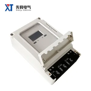 XJD-16 China Factory Customized 3 Phase Electricity Meter Housing ABS Plastic Enclosure Electric Energy Meter Shell IC Card