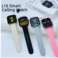 Nouvelle Arrivée 2026 Montre Connectée L16 Grand Écran Ultra Mince Appel Bluetooth Suivi d'Activité pour Hommes et Femmes Unisexe Vente en Gros ODM OEM