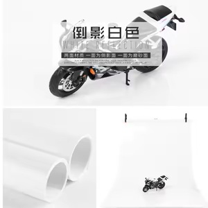 Toile de <span class=keywords><strong>fond</strong></span> en PVC <span class=keywords><strong>blanc</strong></span> de qualité supérieure 70x140cm pour une photographie époustouflante arrière-plans photographiques de haute qualité - Product Image 4