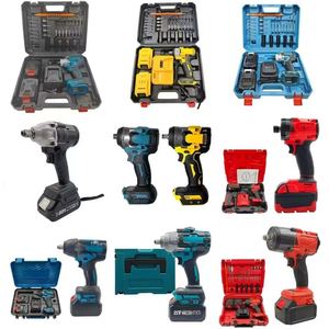 Ensemble d'outils sans fil à moteur brushless au lithium en gros, 5 pièces : marteau, clé à chocs, perceuse angulaire, scie, équipement électrique, outils électriques 2025080 - Product Image 5