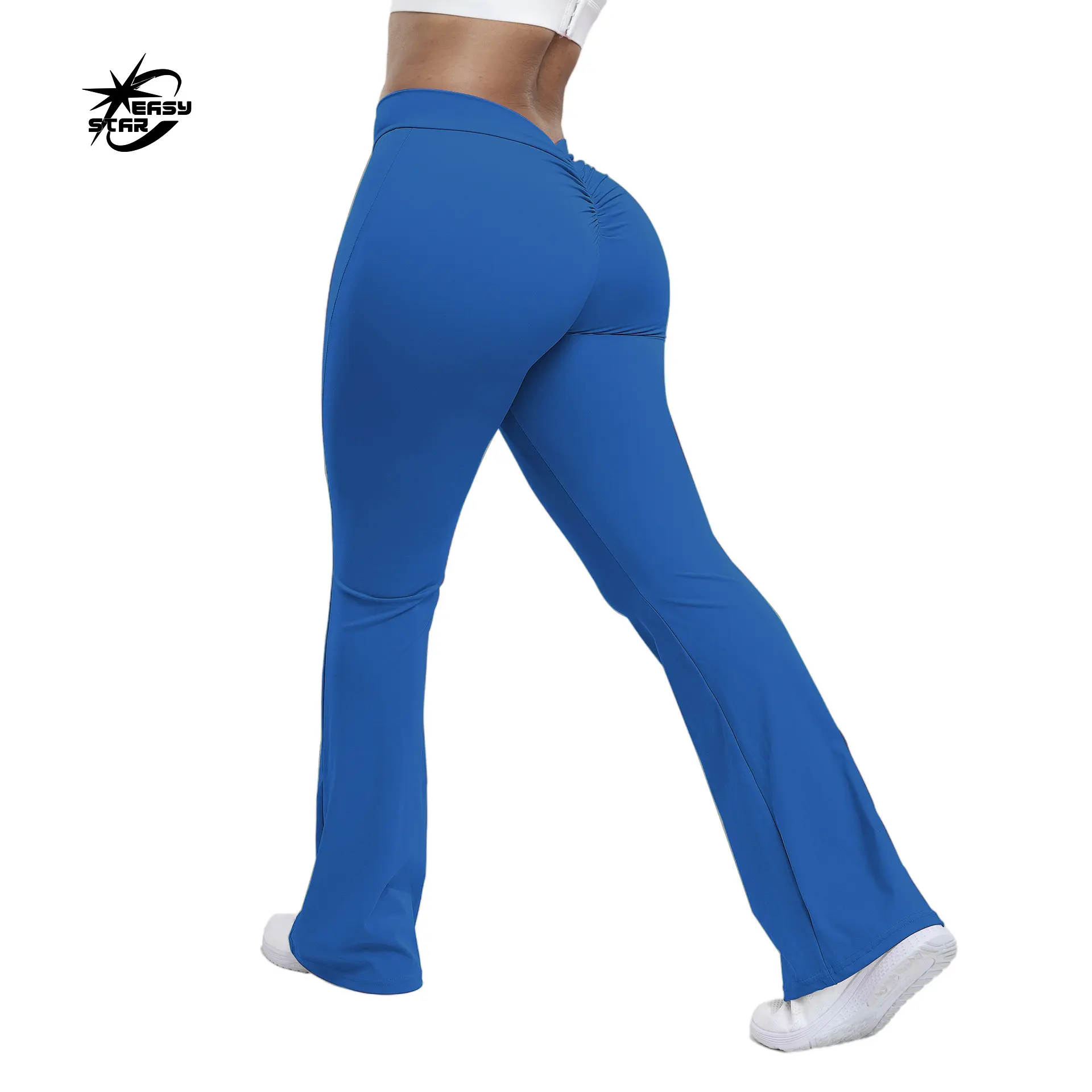 Nahtlose Sportbekleidung Damen hohe Taille Yoga-Hose Komfort Stretch-Workout-Leggings