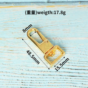 Accessoires matériels queue à quatre voies <span class=keywords><strong>chien</strong></span> boucle crochet rotatif boucle bricolage porte-clés sacs <span class=keywords><strong>pour</strong></span> femmes avec boucle à bande - Product Image 4