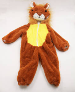 Combinaison à capuche en peluche pour enfants, style anime, pour Halloween, cosplay, fête de carnaval, costume en polyester - Product Image 3