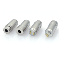 2.5mm Mono & Stereo Jack 6.0mm7.0mm OD Connecteurs nickelés en alliage de cuivre pour prise casque 2.5mm