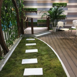 ASXXOON - <span class=keywords><strong>Tarima</strong></span> Moderna para Exteriores, Impermeable, de Madera y Vinilo, Losetas de PVC, Pisos Sintéticos para Jardín - Product Image 2