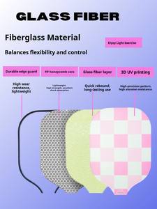Juego <span class=keywords><strong>de</strong></span> Mini Pelotas <span class=keywords><strong>de</strong></span> Pickleball QIUBIAN <span class=keywords><strong>de</strong></span> Fibra <span class=keywords><strong>de</strong></span> Vidrio Ecológicas con Núcleo <span class=keywords><strong>de</strong></span> Panal para Niños, 15 mm <span class=keywords><strong>de</strong></span> Grosor, 200x400 mm, Poliéster - Product Image 2
