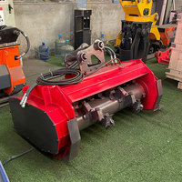 Livraison gratuite, broyeur forestier hydraulique Zhongju, tondeuse, 20-25 tonnes, diamètre de coupe de 250 mm, compatible IOT