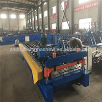 ZHONGHENG tout neuf et de haute qualité Tr6 Aluzinc rouleau de feuille de toiture formant la Machine tuile faisant la Machine