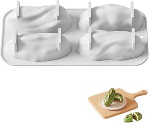Moules à gâteau en silicone antiadhésifs en forme de noix, moule à chocolat en silicone, ustensiles de cuisson flexibles antiadhésifs pour desserts et pâtisseries DIY - Product Image 1