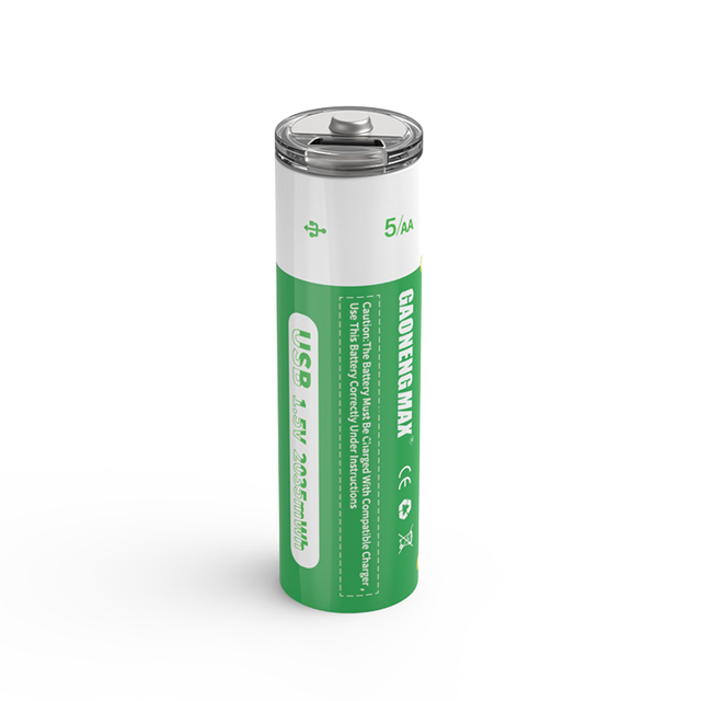 Custom Rechargeable Battery 1.5V AA AAA Lithium Ion Reusable USB Charging Battery
