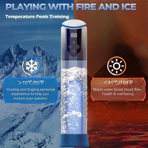 YJ YJ-M700 dijital ekran uçak fincan otomatik Spa büyütücü LED ışık Penis germe eğitmen erkek egzersiz Workout tor - Product Image 2