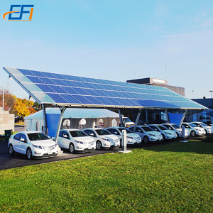 Struttura Stabile in Alluminio per Pannelli Solari Fotovoltaici con Design a Tettoia - Product Image 6