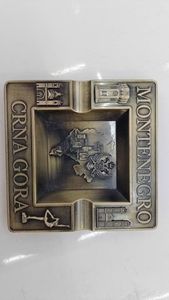 Cendrier en relief Paris français cendrier en métal créatif géométrique cendrier de mode artisanat cadeaux - Product Image 4