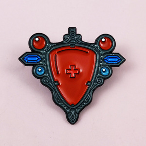 Broche accessoire de jeu <span class=keywords><strong>Zelda</strong></span> <span class=keywords><strong>Legend</strong></span> en métal émaillé, personnalisable pour sac à dos - Product Image 2