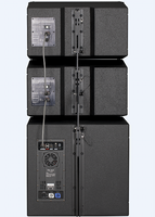 Enceinte Line Array 12 pouces VTX12+VTX18PD, caisson de basses actif 18 pouces, puissance 2500W, amplificateur double canal intégré, contrôle audio DSP