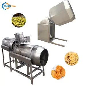Seasoning popcorn drum chicken seasoning nut tea food snack flavoring machine
