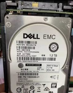 EMC Unity D3N-2S10-1200 005053141 005053140 HDD 2.5 inç 1.2 TB SAS Yüksek IOPS 10K RPM Sunucu Depolama için Sabit Disk - Product Image 1