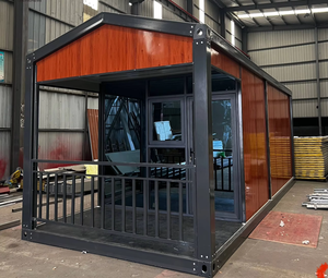 บ้านคอนเทนเนอร์สำเร็จรูปที่มีการจัดระเบียบใหม่สำหรับบ้านเคลื่อนที่ที่เป็นมิตรกับสิ่งแวดล้อม - Product Image 3