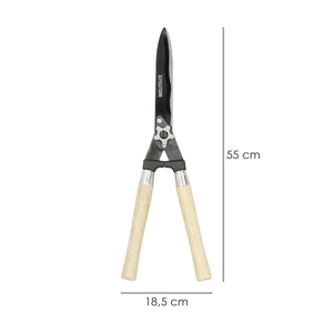 Sécateur à haies 2 mains, manches en bois, 54 cm. - Product Image 2