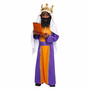 <span class=keywords><strong>Disfraces</strong></span> <span class=keywords><strong>de</strong></span> Rey <span class=keywords><strong>de</strong></span> la Edad Media para Niños, 100% Poliéster, Conjuntos Unisex para Actuaciones, Festivales y Uso en Escenarios <span class=keywords><strong>de</strong></span> Jardín <span class=keywords><strong>de</strong></span> Infancia - Product Image 4