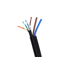 Cable Cat5e con Alimentación, Cable de Red para Exteriores, 300m 1000 pies, Cables de Comunicación Categoría 5