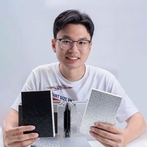 GFI Échantillon gratuit de conduit d'air en <span class=keywords><strong>mousse</strong></span> PU Panneau de conduit d'<span class=keywords><strong>isolation</strong></span> thermique en <span class=keywords><strong>mousse</strong></span> PIR Panneau de conduit en feuille d'aluminium double face pour conduits HVAC - Product Image 2