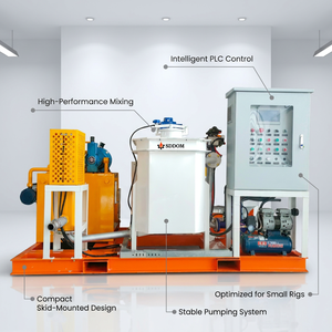 Station de mélange et de pompage de coulis pour injection de fondations, alimentée au diesel - Product Image 2