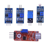 Kit de Sensor de módulos 16 en 1 para Arduino R3 Mega2560, Nano Raspberry Pi 4 3 2, modelo B K62