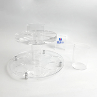 Support de présentation en acrylique pour fontaine à vin Kiddush Judaica, pour utilisation du sabbat, design moderne pour