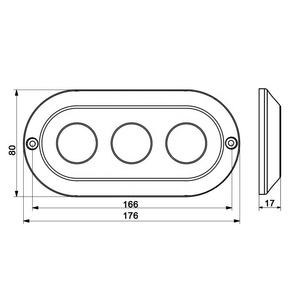 Hoge vermogens 316ss 180W boot- en scheeps LED onderwaterverlichting voor jachten - Product Image 6