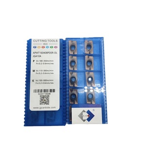 Plaquettes de fraisage en carbure revêtu en gros pour agents <span class=keywords><strong>AMPT</strong></span> 160408PDER-DL JGA10A Lames de moule pour fraiseuse - Product Image 5