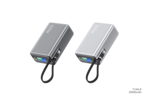 Nouvelle batterie <span class=keywords><strong>externe</strong></span> 25000mah PD100W Charge rapide Câble intégré Batterie <span class=keywords><strong>externe</strong></span> <span class=keywords><strong>de</strong></span> grande capacité <span class=keywords><strong>Chargeur</strong></span> <span class=keywords><strong>portable</strong></span> pour iPhone Ordinateur <span class=keywords><strong>portable</strong></span> - Product Image 3