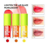 Gloss à lèvres minéral vert en gros, effet miroir, longue tenue, anti-transfert, brillant et teinté, rouge à lèvres liquide