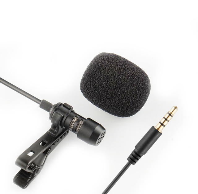 Directional Mini Portable Clip-on Professional Tie Clip Hidden Mobile Cell Phone Mini Microphone Mic for Smart Mobile Phone