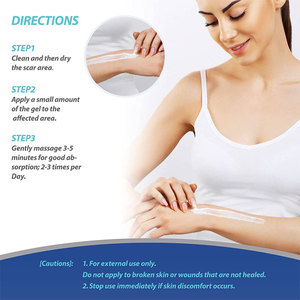 Gel para Cicatrizes ANJIEYA de Marca Própria da Fábrica, Silicone Avançado para Cicatrizes Causadas por <span class=keywords><strong>Trauma</strong></span>, Queimaduras, Cicatrizes Antigas e Novas - Product Image 4