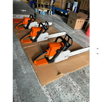 MS250 Benzinbetriebene Kettensäge 45,4cc Leistungsstarke Holzfällersäge Holzschneidemaschine Benzinbetriebene Hochastsäge