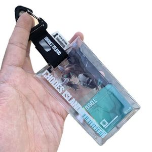 Porta Tarjetas con Gancho Transparente, Protector de Pases para Eventos de Anime y <span class=keywords><strong>Arknights</strong></span>, Insignia Acrílica Personalizable - Product Image 5