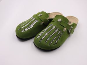 Pantoufles unisexes, pantoufles plates antidérapantes, pantoufles personnalisées en forme d'os, pantoufles d'extérieur, décontractées - Product Image 5