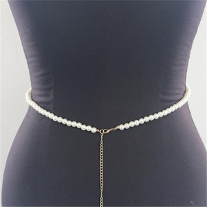 Nouveau luxe <span class=keywords><strong>perle</strong></span> corps chaîne Bikini collier <span class=keywords><strong>dos</strong></span> chaîne taille chaîne Sexy plage accessoires bijoux - Product Image 4