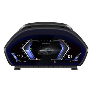 Navihua <b>Car</b> Instrumentation Auto Dashboard Gauges <b>Speedometer</b> LCD <b>Digital</b> Instrument Cluster <b>for</b> BMW 3 Series F30 - Product Image 1
