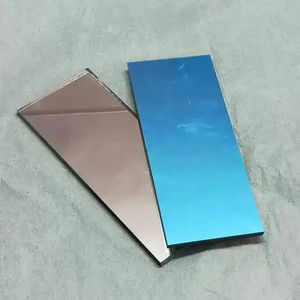 Miroir optique rond en verre avec surface frontale protégée en aluminium/argent, à 90 % de transmission - Product Image 2