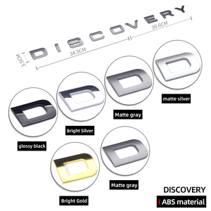 Suitable for Land <strong>Rover</strong> Discovery hood lettering, front English, Chery Land <strong>Rover</strong> rear tailgate Discovery <strong>badge</strong> - Product Image 2