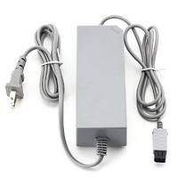 Câble d'alimentation secteur pour Nintendo Wii, prise US EU UK (non compatible avec Nintendo Wii U)