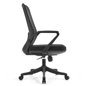 품질 편안한 현대 사무실 가구 이그제큐티브 컴퓨터 게임 디자이너 회전 의자 인체 공학적 메쉬 패브릭 사무실 의자 - Product Image 4